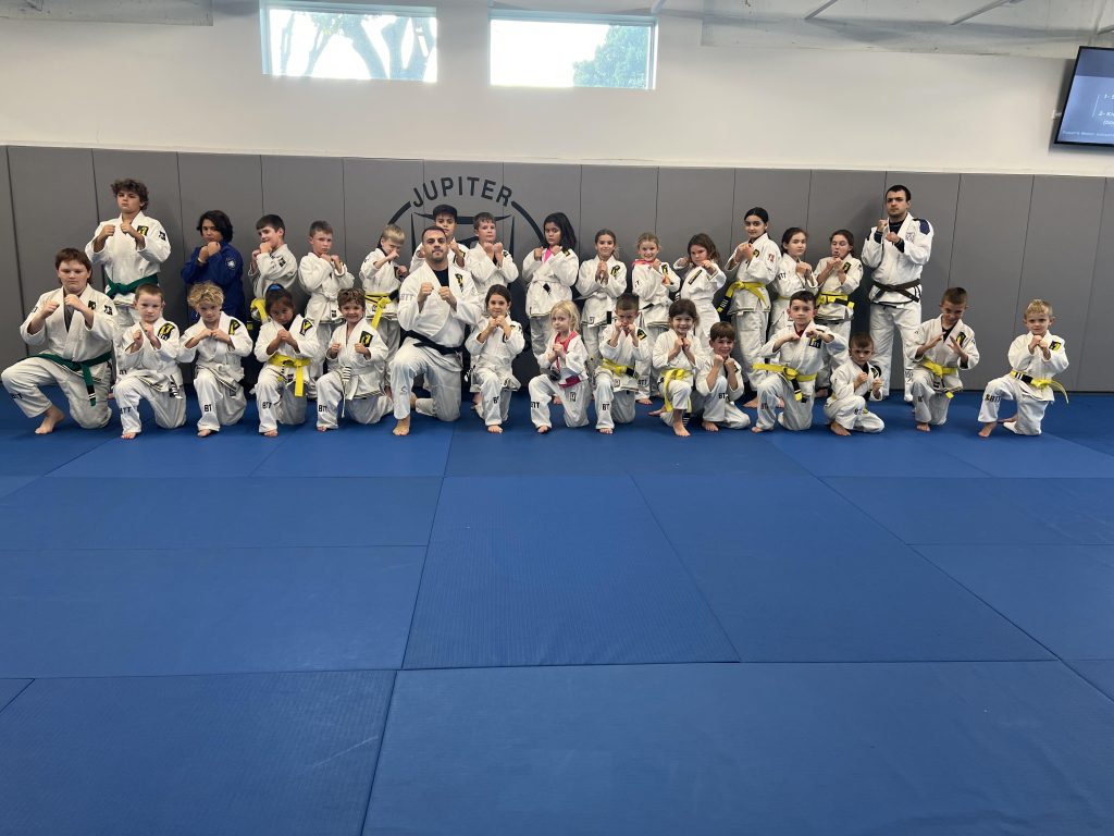 Kids BJJ class